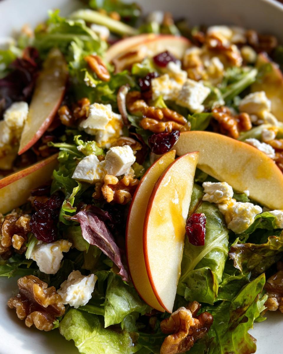 Sensational Autumn Harvest Honeycrisp Apple & Feta Salad 5 Autumn Harvest Honeycrisp Apple and Feta Salad - detail 1