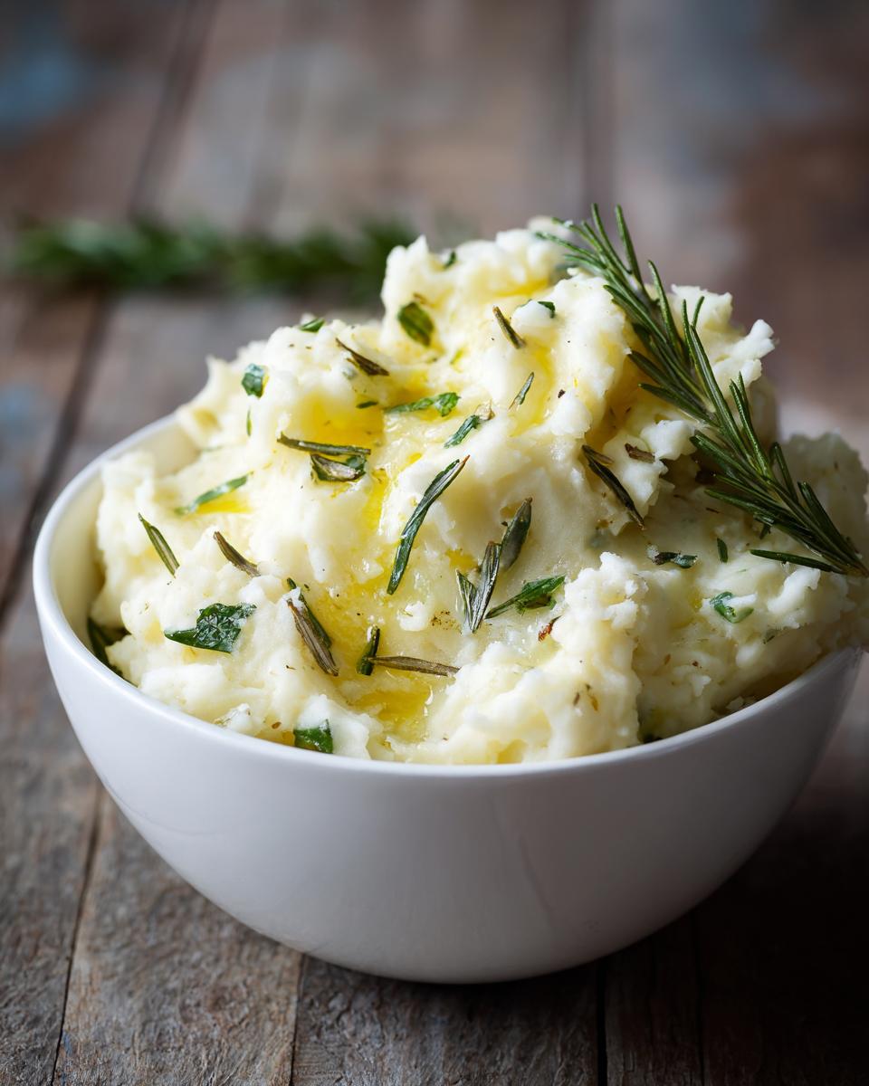 Best Rosemary Garlic Mashed Potatoes - detail 3
