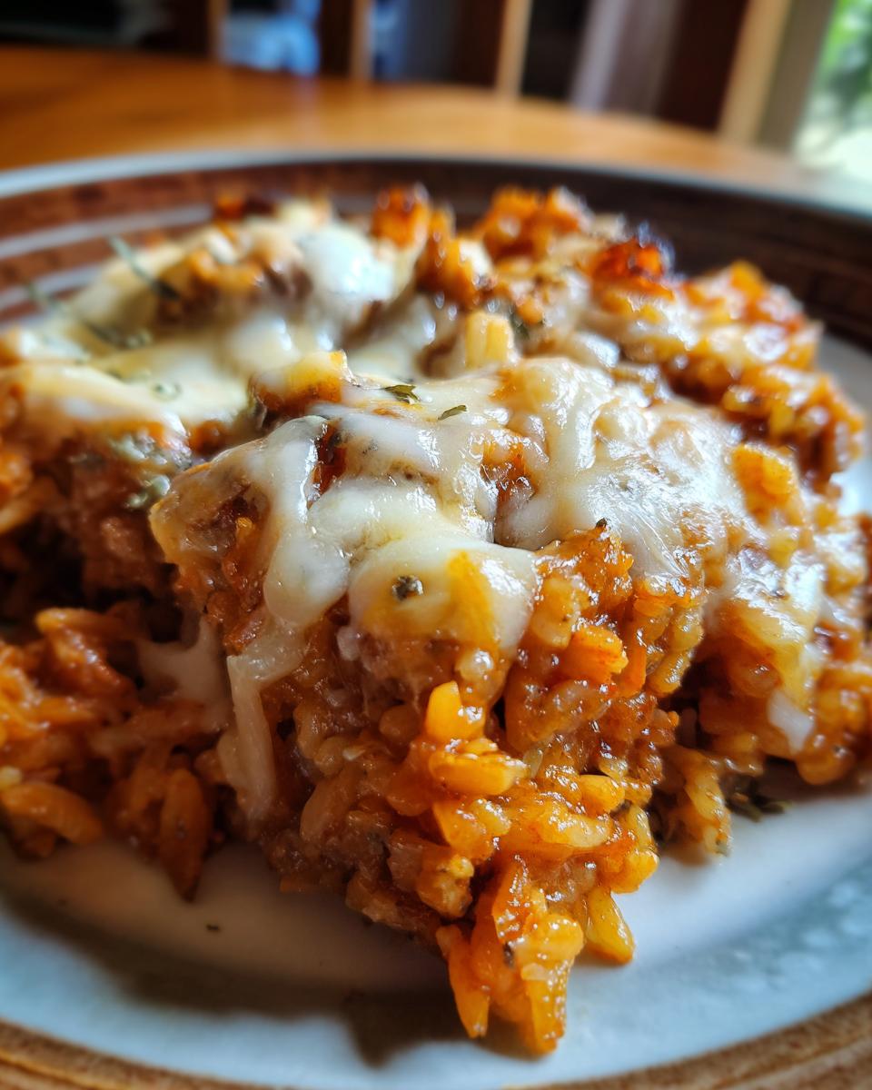 Cheesy Hamburger Rice Casserole for Family Dinners - detail 3