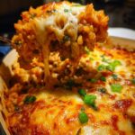 Cheesy Hamburger Rice Casserole for Family Dinners