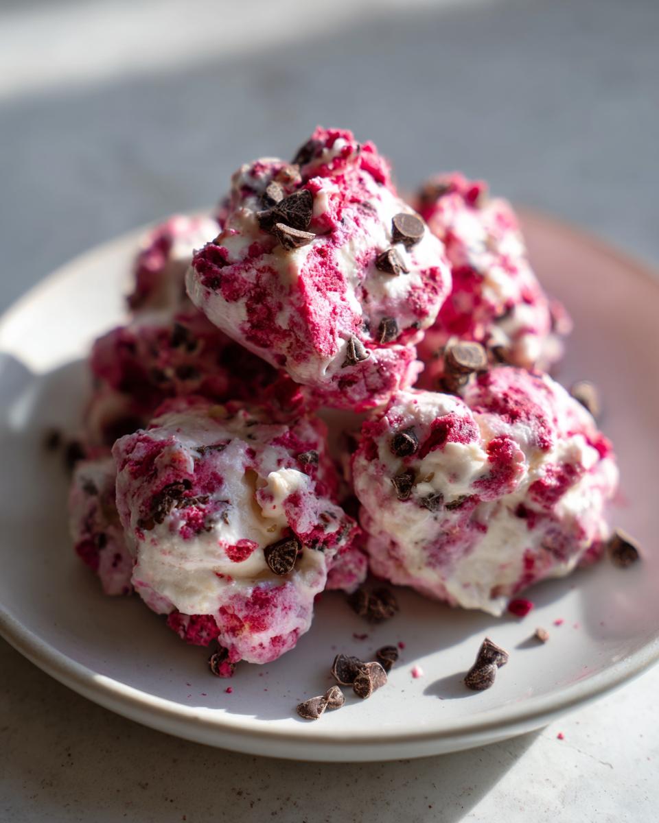 Amazing 4-Ingredient Chocolate Strawberry Yogurt Clusters 5 Chocolate Strawberry Yogurt Clusters Recipe - detail 1