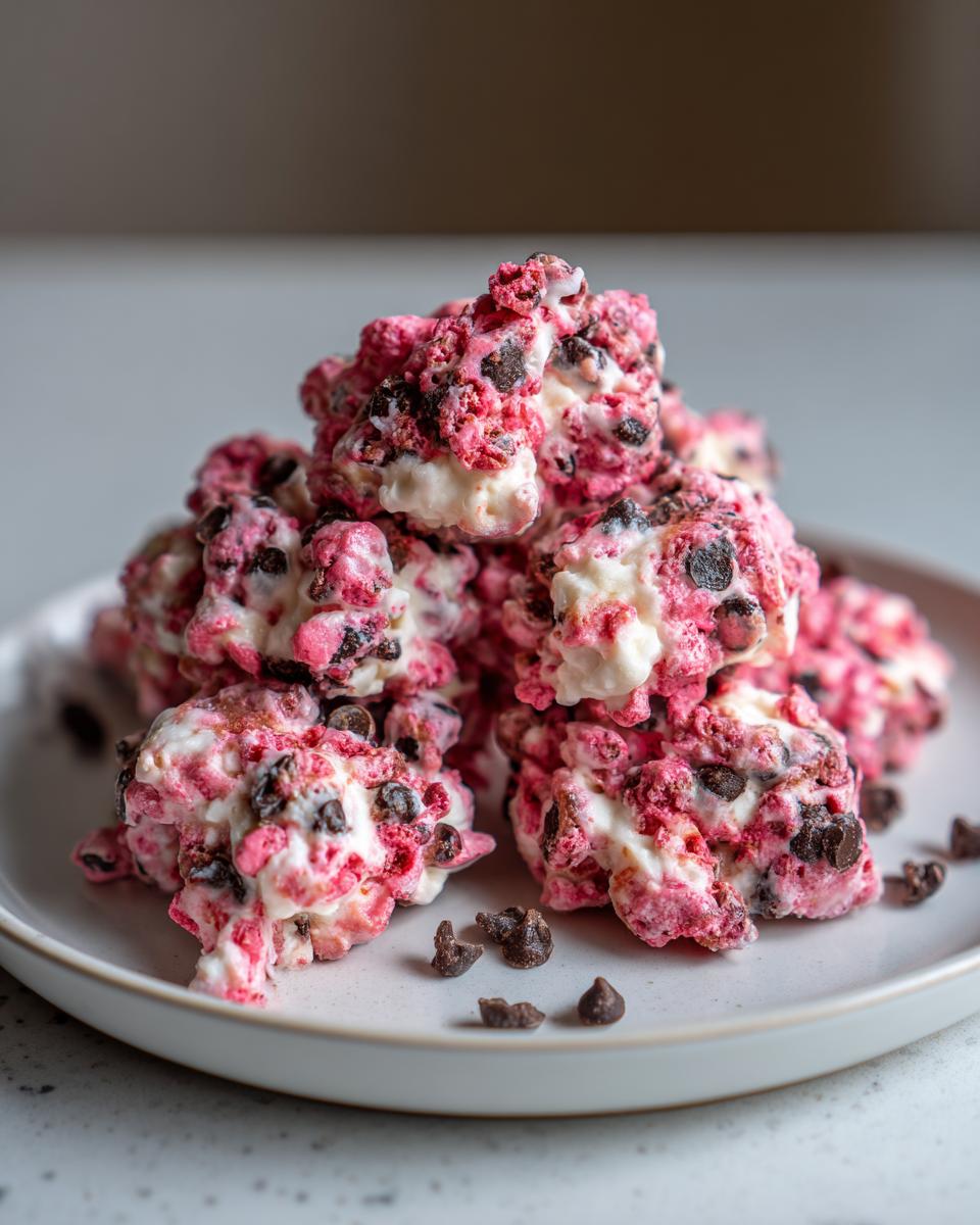 Amazing 4-Ingredient Chocolate Strawberry Yogurt Clusters 7 Chocolate Strawberry Yogurt Clusters Recipe - detail 3