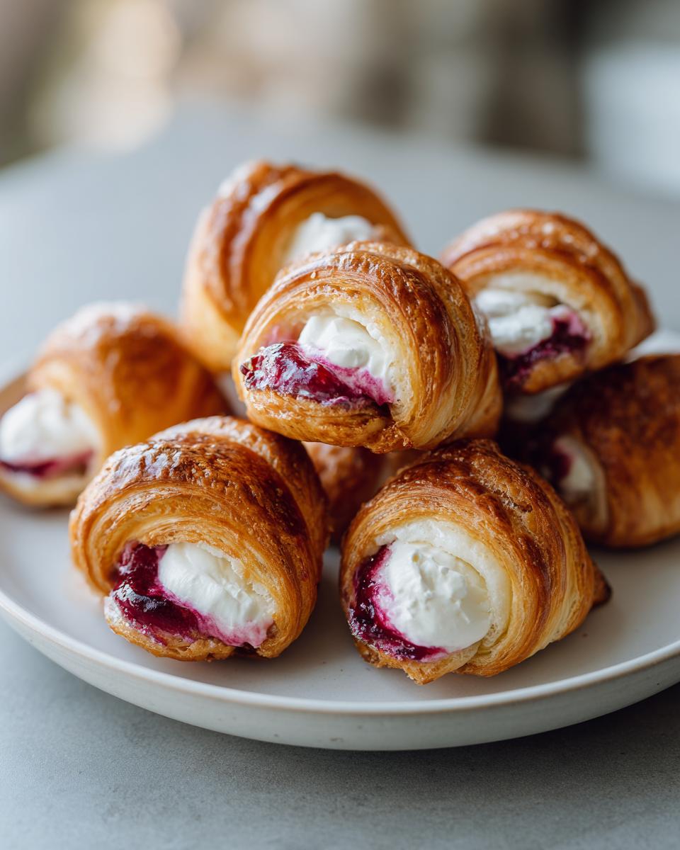 Cranberry Cream Cheese Crescent Bites: 1 Amazing Appetizer