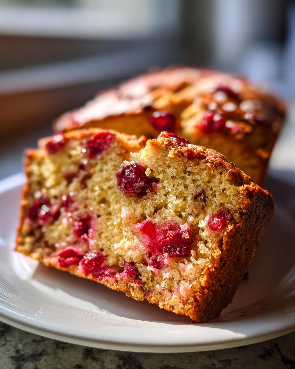 Cranberry Walnut Bread – Tart, Nutty & Perfectly Festive! - detail 3