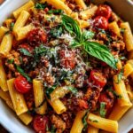 Creamy Chicken Sausage Pasta with Garlic and Parmesan