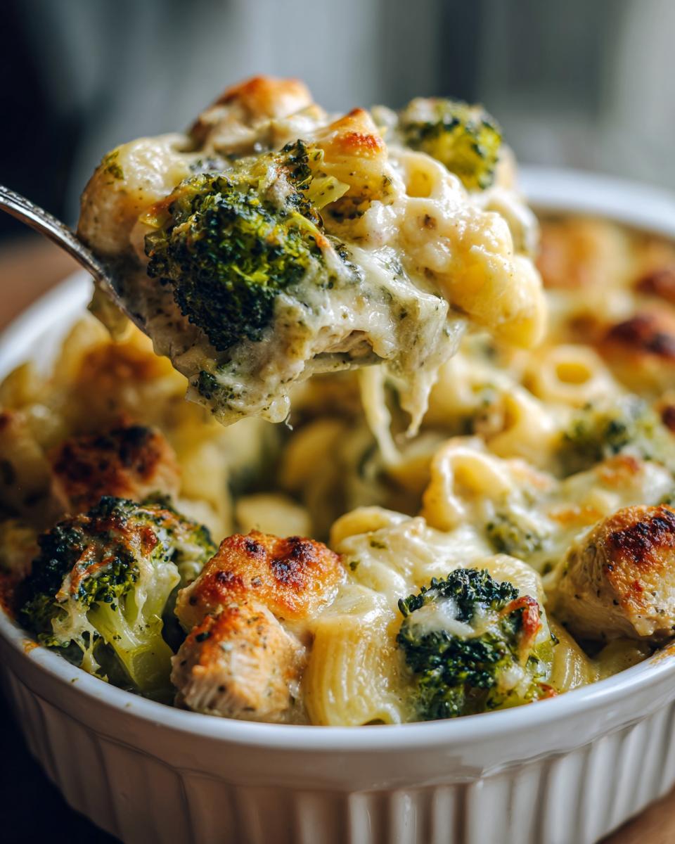 Amazing Creamy Pesto Chicken Broccoli Pasta Bake 6 Creamy Pesto Chicken and Broccoli Pasta Bake - detail 2