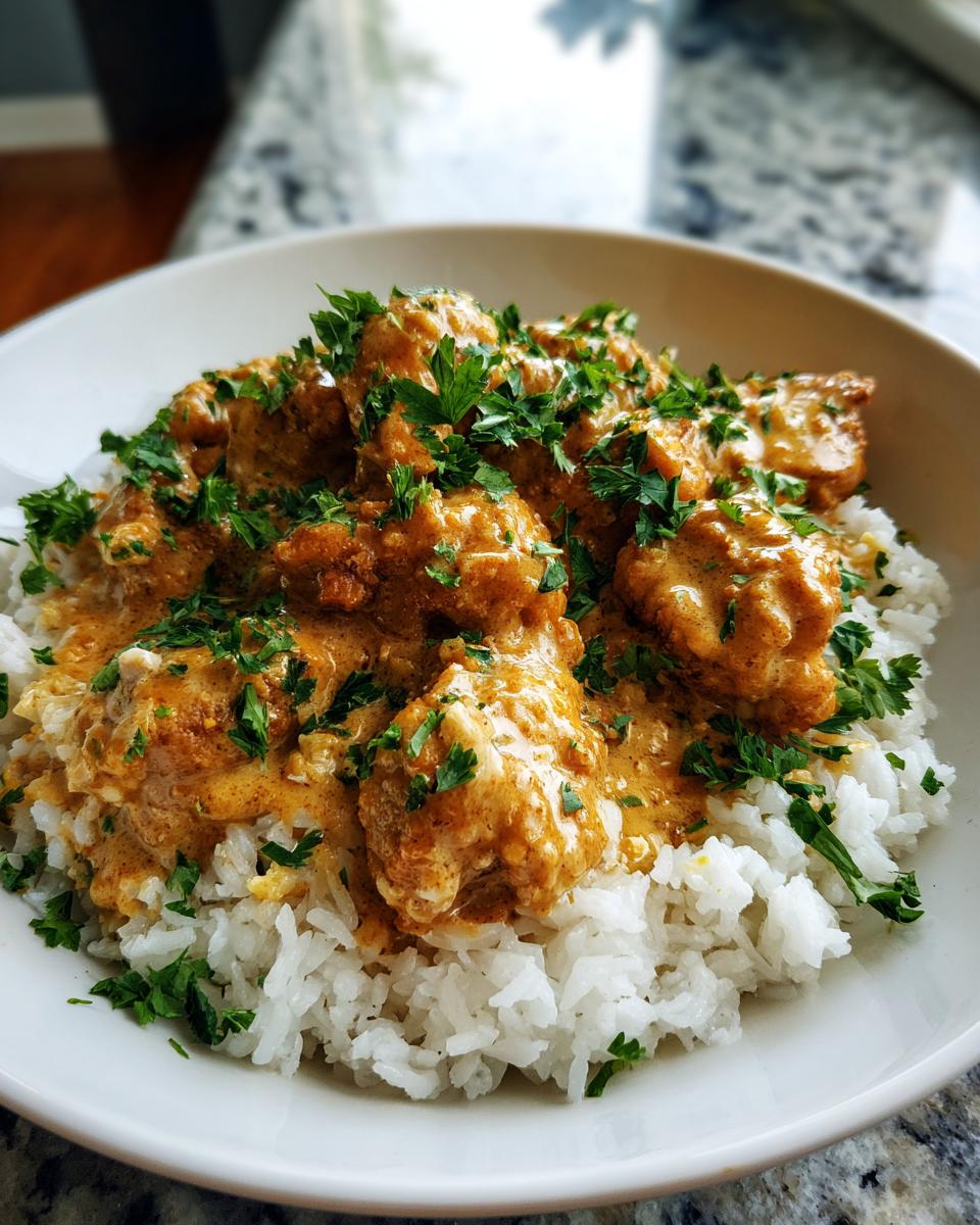 Amazing Creamy Smothered Chicken Recipe in 40 Mins 7 Creamy Smothered Chicken and Rice Recipe - detail 3
