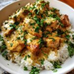Creamy Smothered Chicken and Rice Recipe
