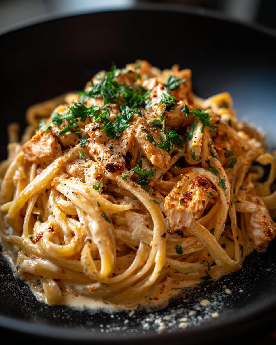 Easy Cowboy Butter Chicken Linguine: 1 Amazing Dish 5 Easy Cowboy Butter Chicken Linguine for Busy Evenings - detail 1