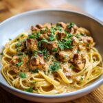 Easy Cowboy Butter Chicken Linguine for Busy Evenings