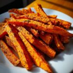 Easy Sweet Potato Fries (healthy)