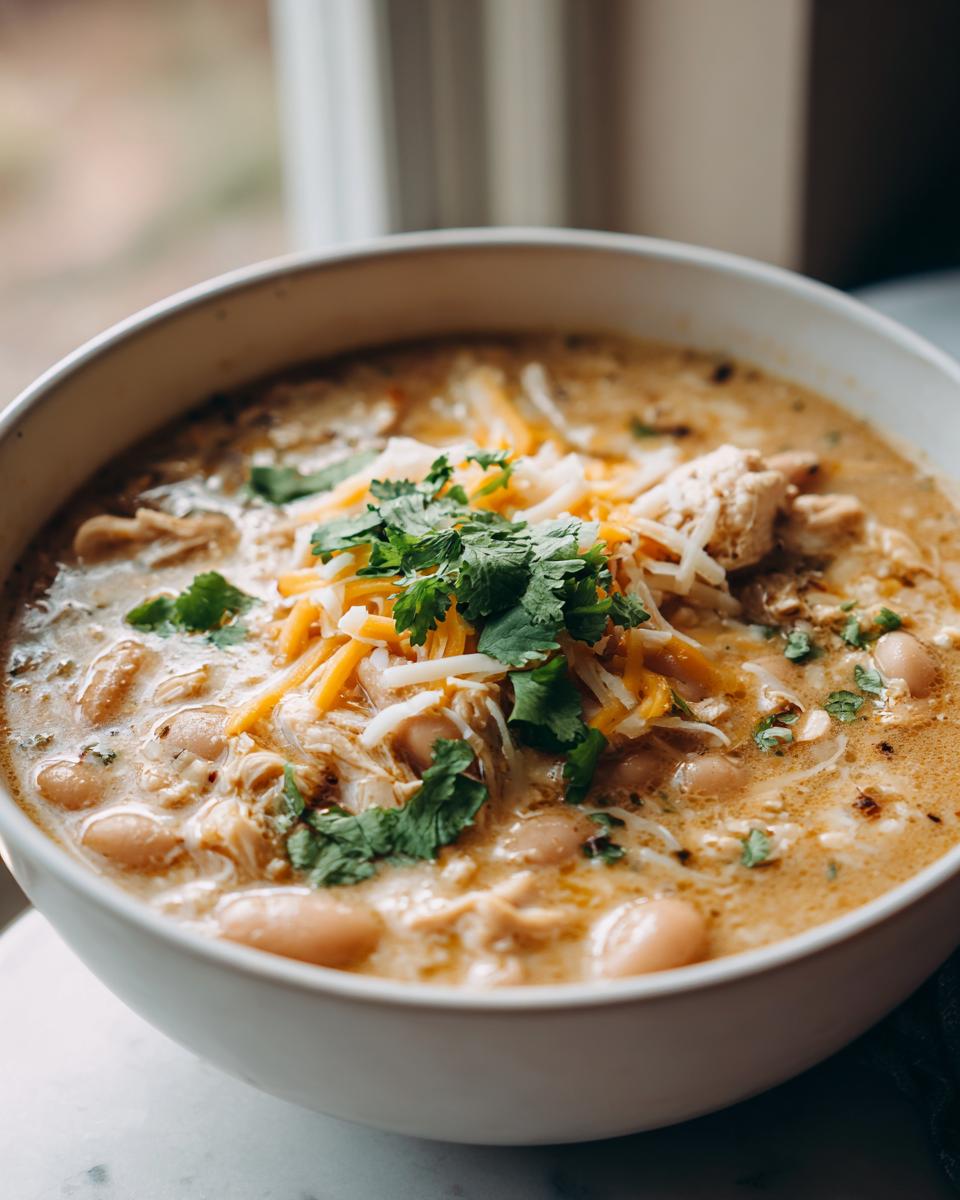Easy White Chicken Chili for Fall - detail 1