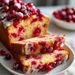 Festive Cranberry Cake with Fresh Cranberries
