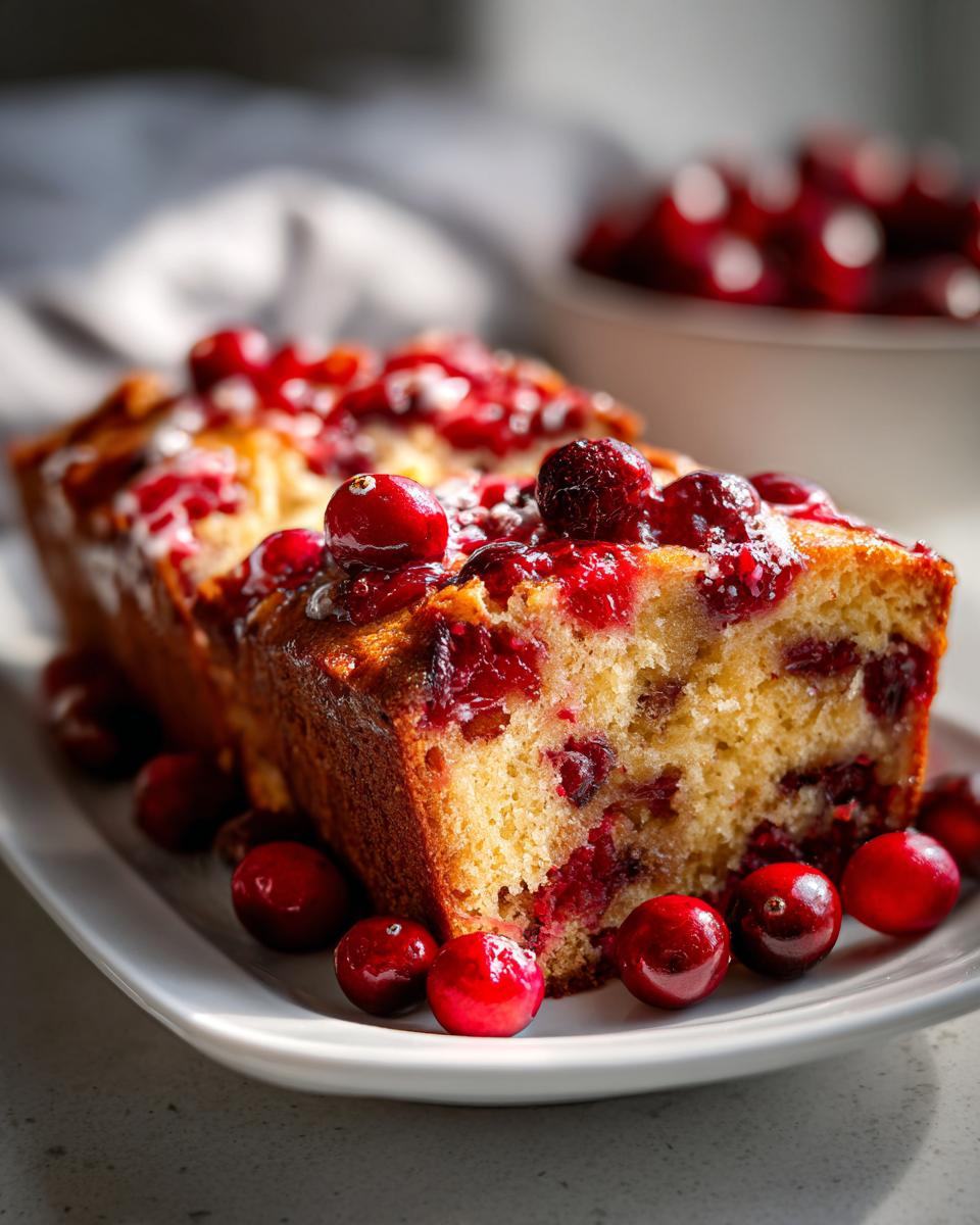 Amazing Festive Cranberry Cake 350 Calorie 6 Festive Cranberry Cake with Fresh Cranberries - detail 2