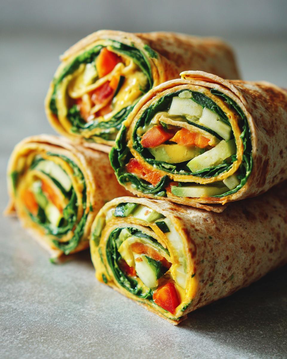 Fresh Vegetable Tortilla Roll Ups: 15 Min Lunch 6 Fresh Vegetable Tortilla Roll Ups for Lunch - detail 2