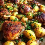 Garlic Parmesan Chicken and Potatoes (One-Pan Dinner)