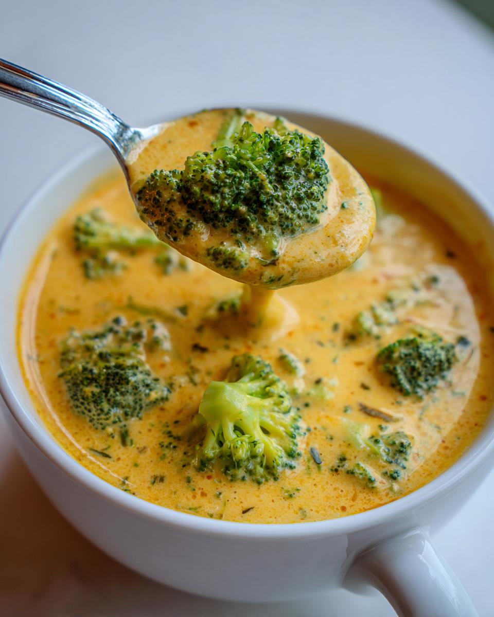 Amazing Healthy Broccoli Cheddar Soup: 1 Power Meal 6 Healthy Broccoli Cheddar Soup with High Protein - detail 2