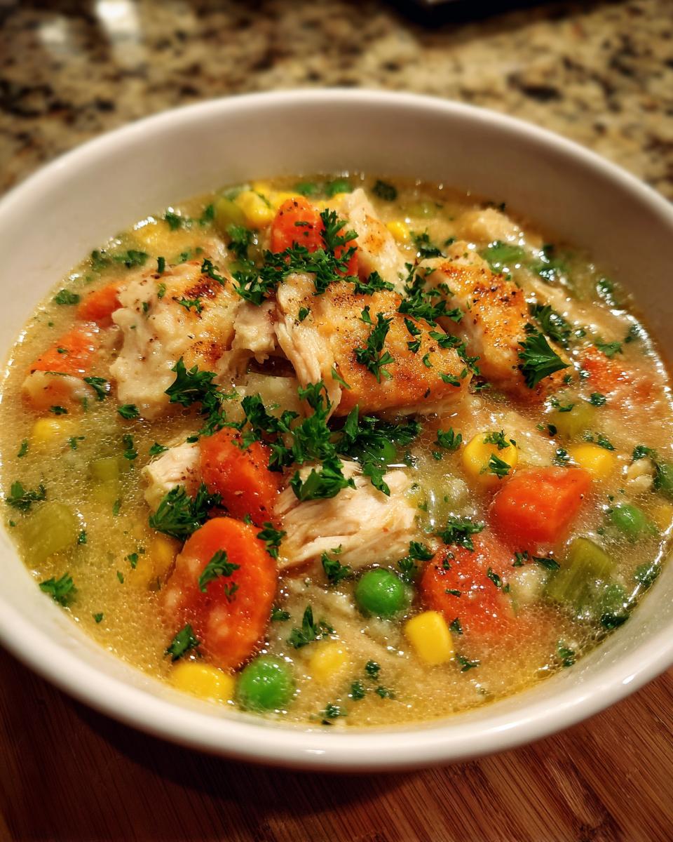 Divine Healthy Chicken Pot Pie Soup for Comfort 5 Healthy Chicken Pot Pie Soup for Comfort - detail 1