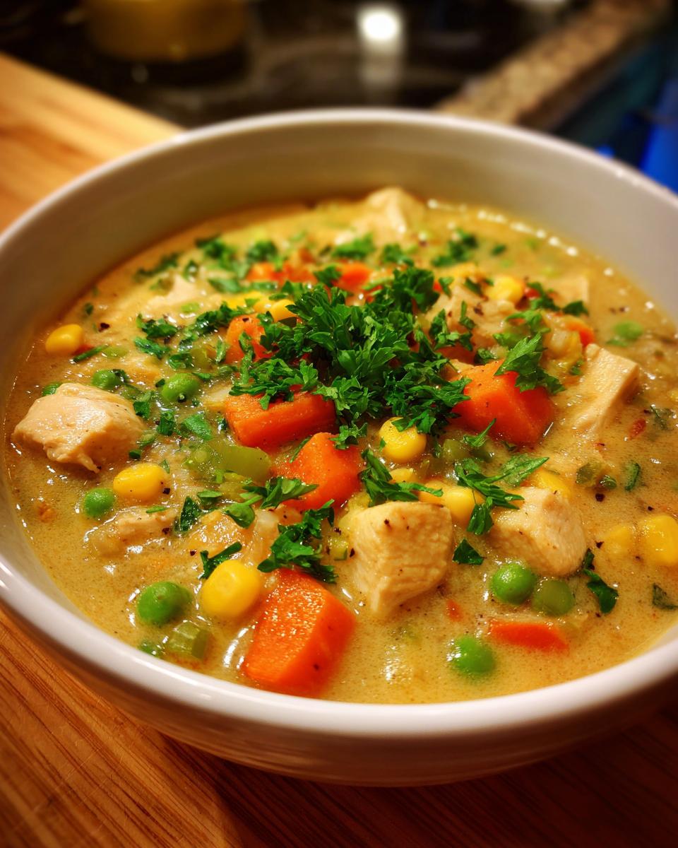 Divine Healthy Chicken Pot Pie Soup for Comfort 6 Healthy Chicken Pot Pie Soup for Comfort - detail 2