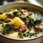 Healthy Slow Cooker Zuppa Toscana Soup