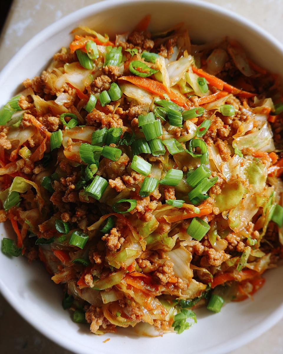 Keto Egg Roll in a Bowl Recipe - detail 1