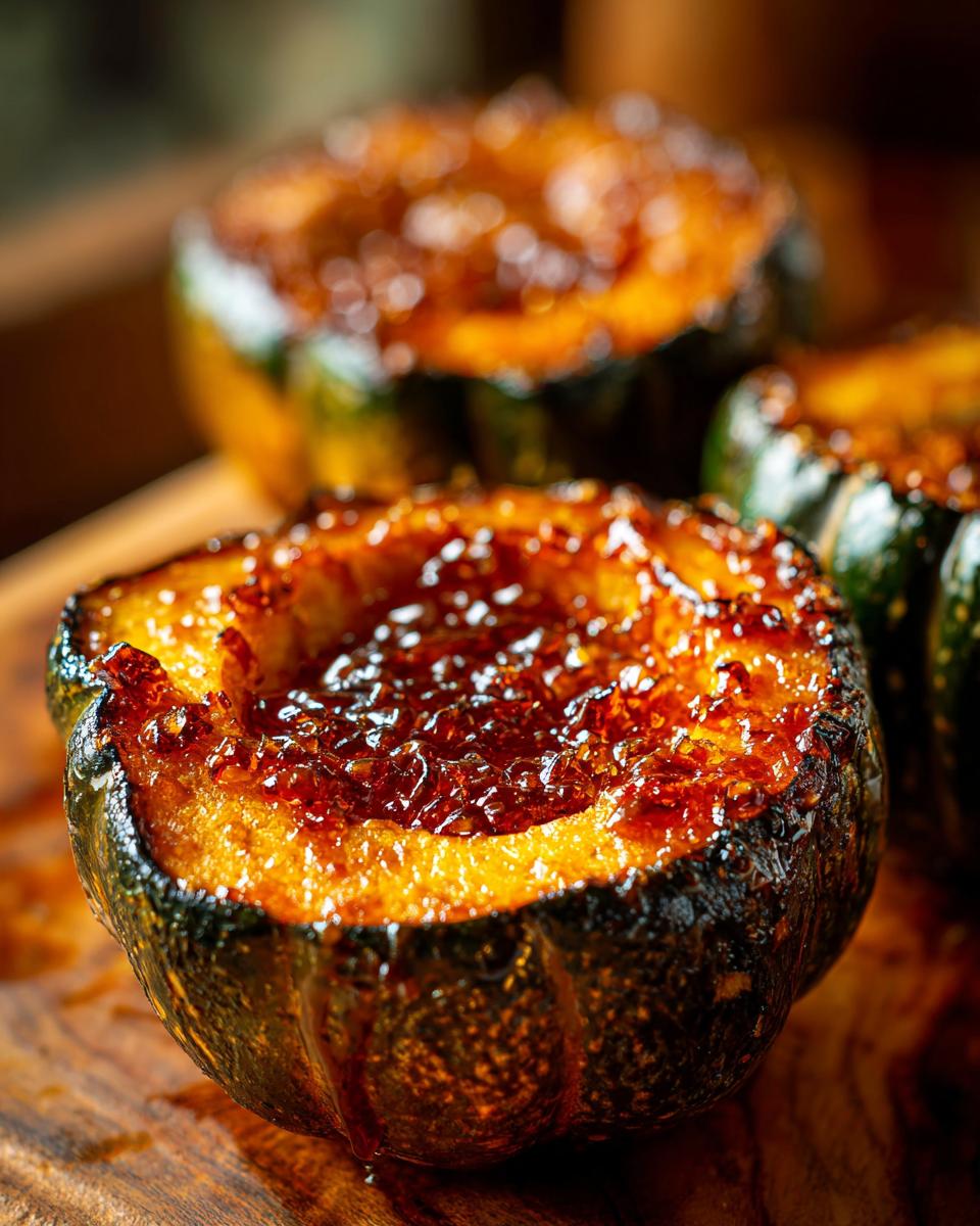 Maple Roasted Acorn Squash Recipe for Fall Dinners - detail 2
