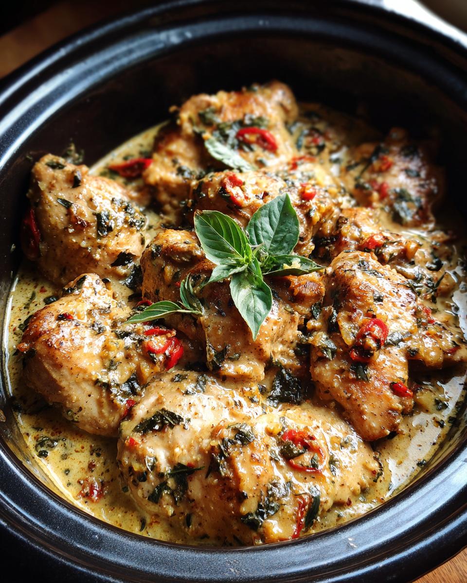 Perfect Crockpot Chicken: 4 Amazing Flavors 1 Perfect Crockpot Marry Me Chicken - detail 1