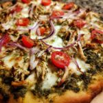 Pesto Chicken Flatbread: Easy and Delicious
