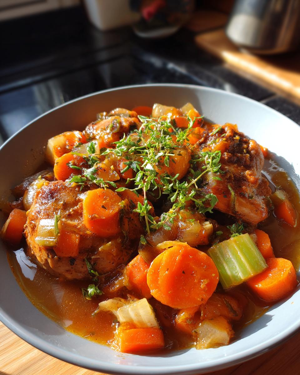 Slow Cooker Chicken Stew Recipe for Comfort - detail 1