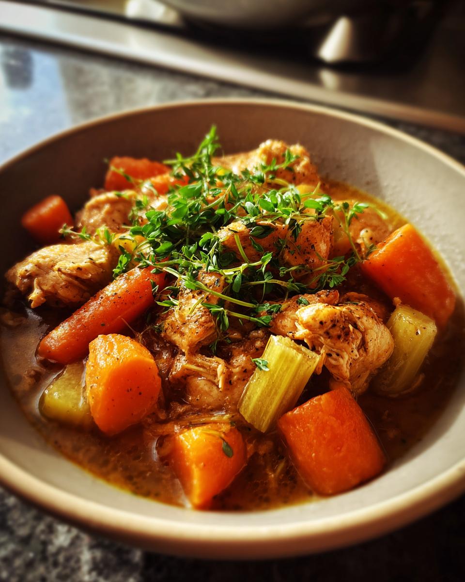 Slow Cooker Chicken Stew Recipe for Comfort - detail 2