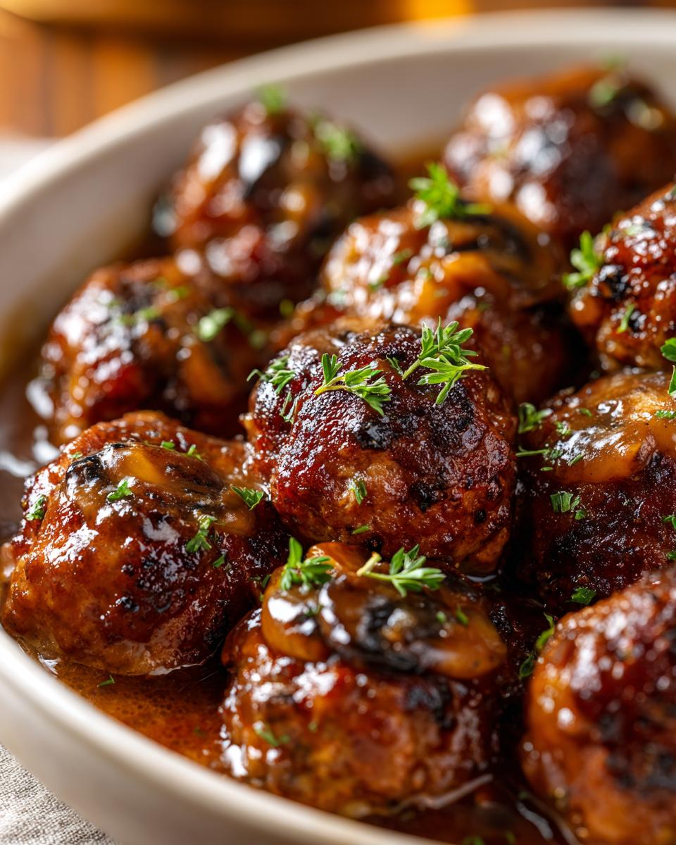 Amazing Slow Cooker Salisbury Steak Meatballs for Dinner 6 Slow Cooker Salisbury Steak Meatballs for Dinner - detail 2