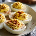 Thanksgiving Appetizer Deviled Eggs