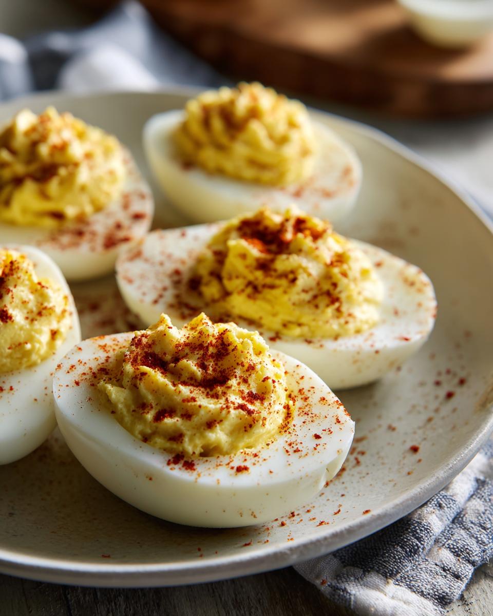 Perfect Thanksgiving Appetizer Deviled Eggs