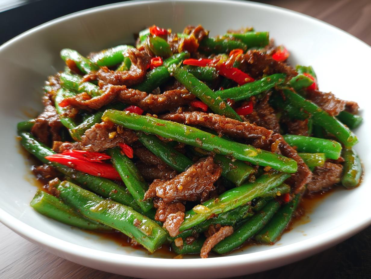 Amazing 20-Minute Beef & Green Bean Stir Fry 7 20-Minute Beef & Green Bean Stir Fry - detail 3