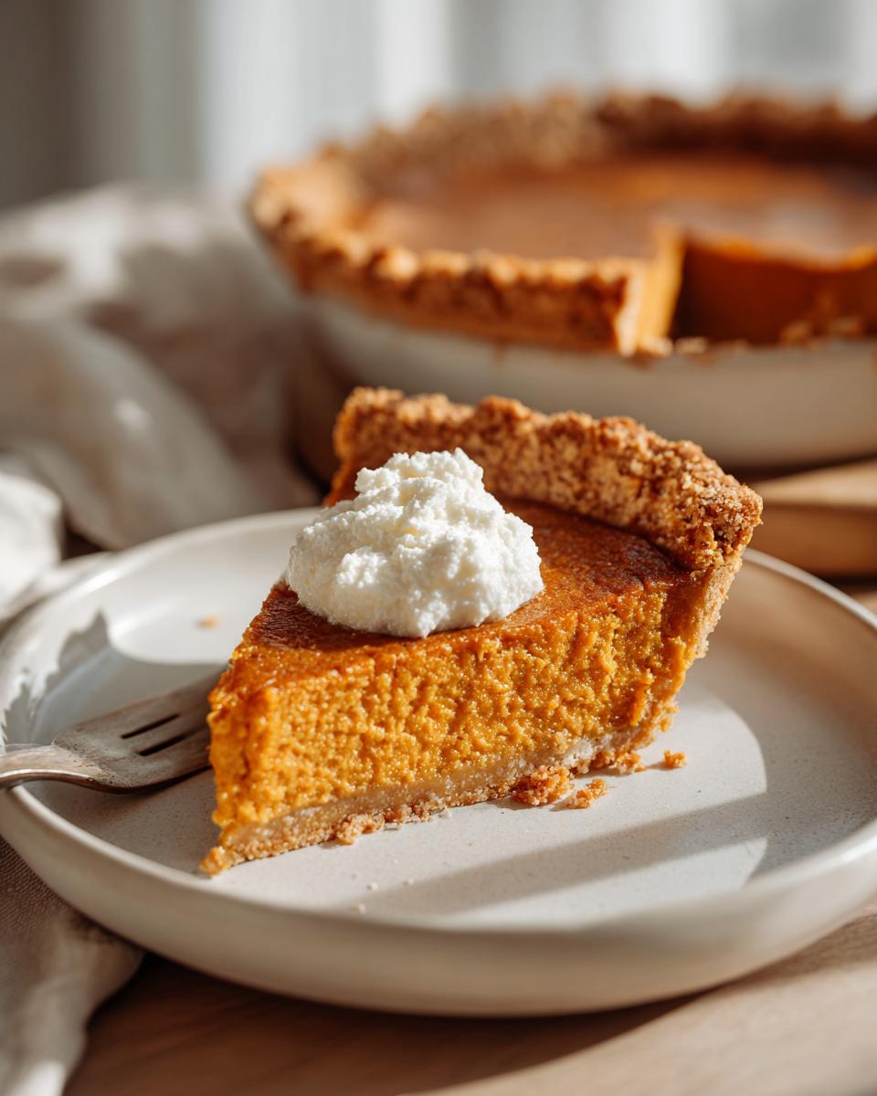Award-Winning Pumpkin Pie: 1 Creamy Dream