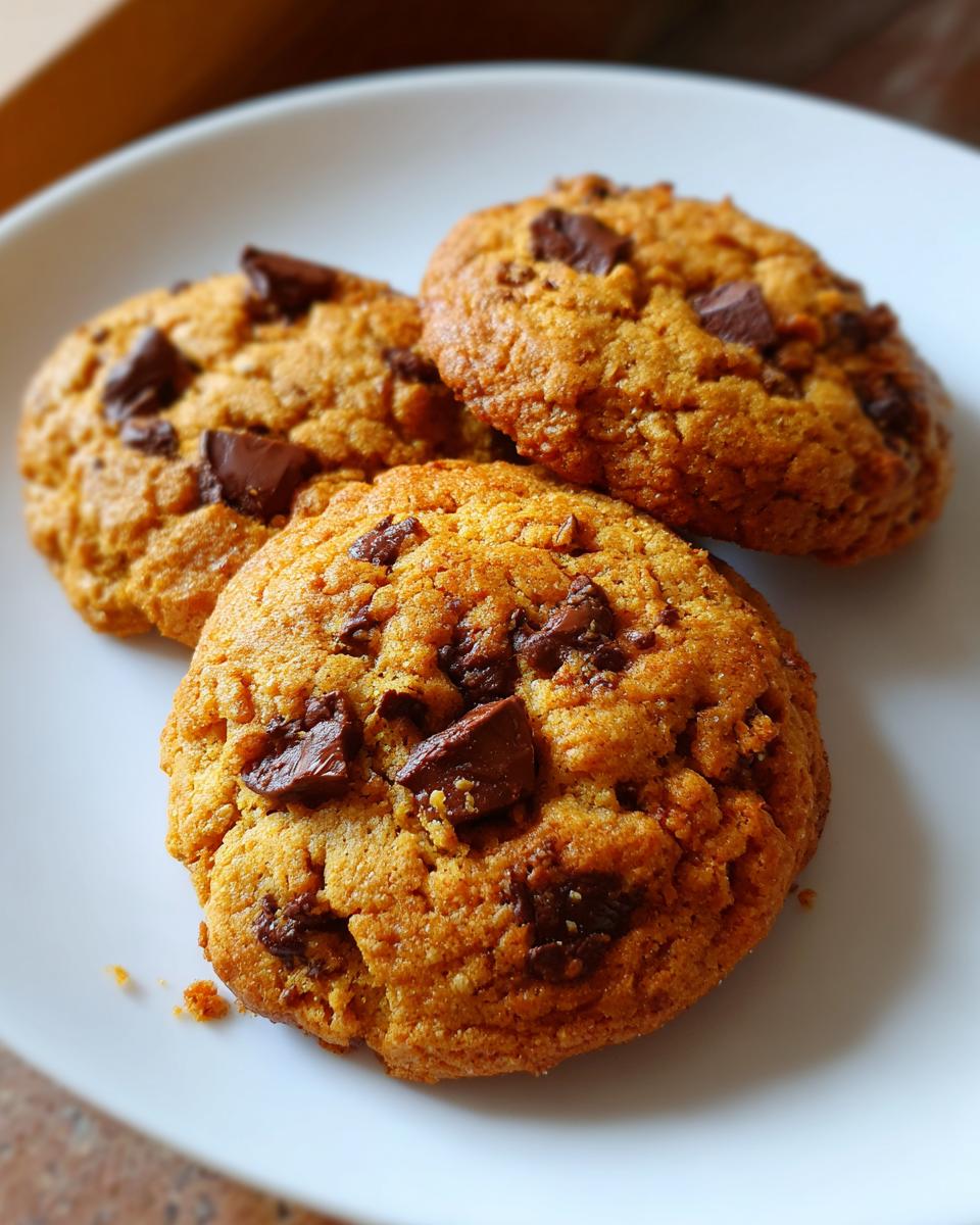 Brown Butter Pumpkin Chocolate Chip Cookies - detail 2