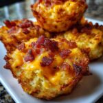 Cheesy Bacon Tater Tot Cups, Super Bowl Party Food