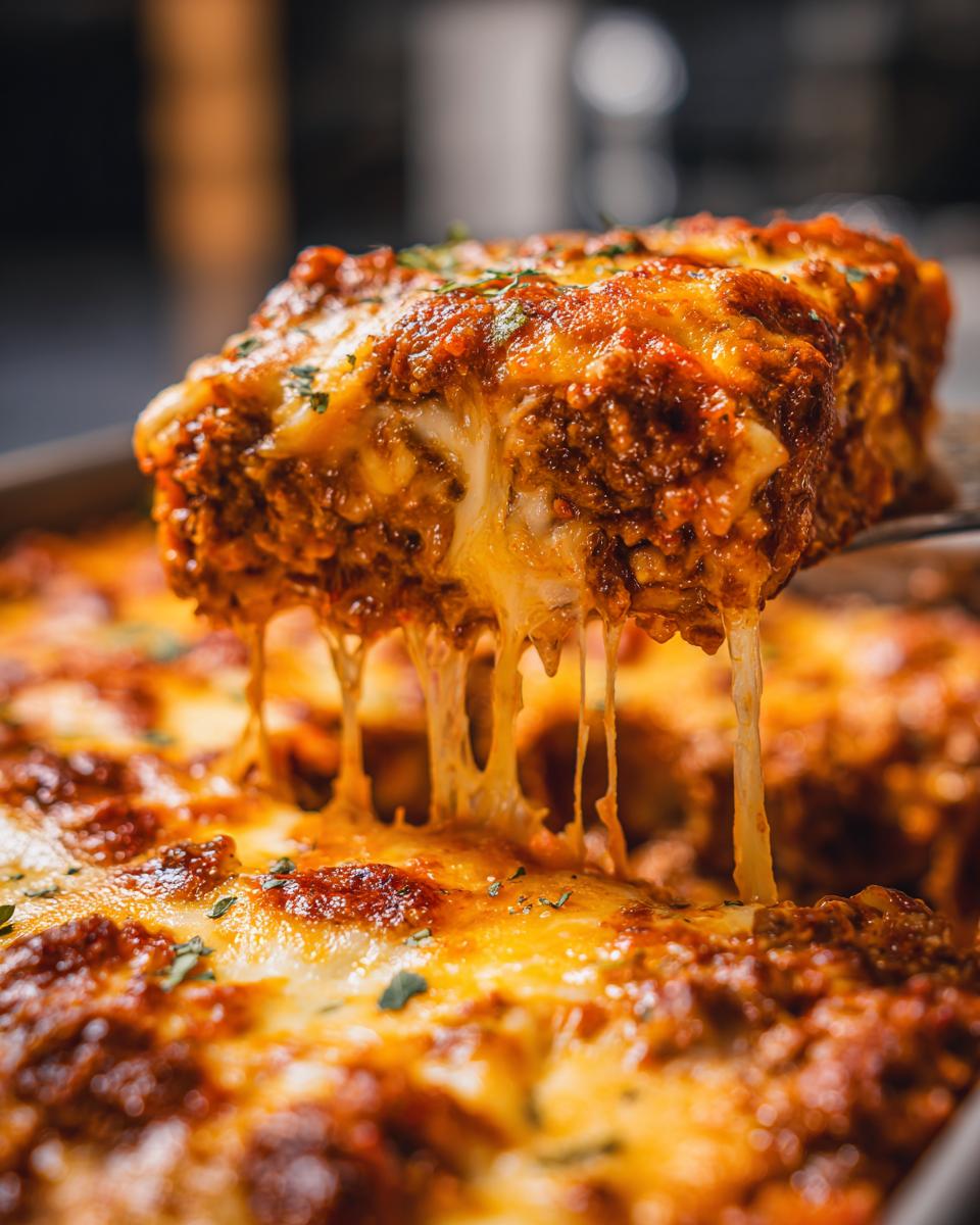 Cheesy Keto Ground Beef Casserole: 30 Min Magic 4 Cheesy Keto Ground Beef Casserole (Ready in 30 Minutes!) | BiteTide - detail 1