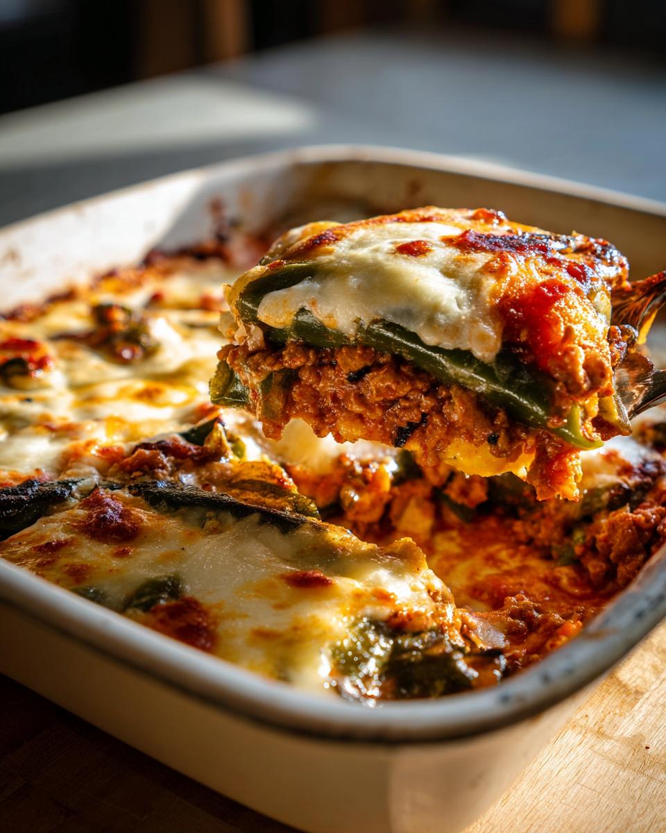 Amazing Chile Rellenos Casserole: 1 Dish Wonder 5 Chile Rellenos Casserole - detail 2