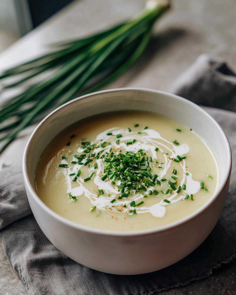 Classic Vichyssoise Soup - detail 2