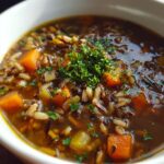 Cozy Autumn Wild Rice Soup: Warming and Flavorful