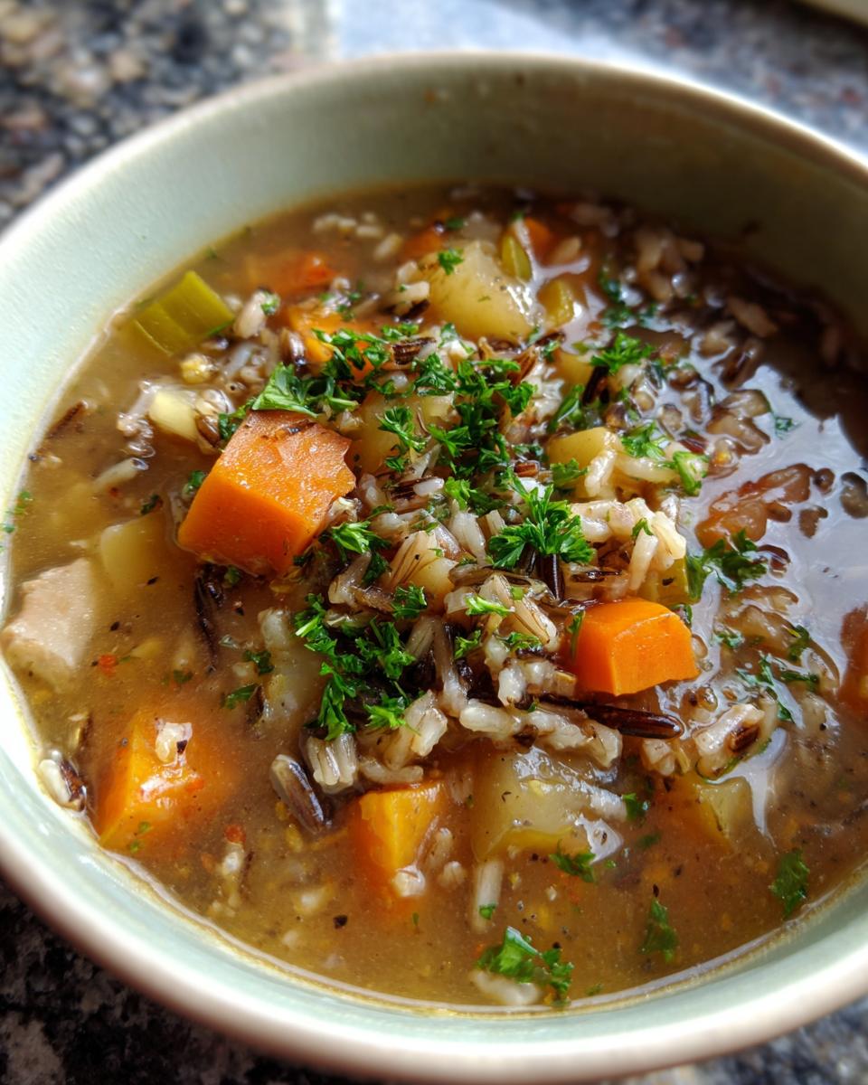 Cozy Autumn Wild Rice Soup: Warming and Flavorful - detail 2