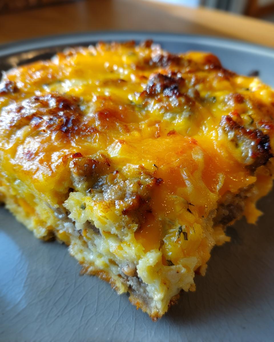 Crack Breakfast Casserole: 1 Divine Bake 4 Crack Breakfast Casserole – Cheesy, Savory & Totally Addictive! - detail 1