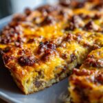 Crack Breakfast Casserole – Cheesy, Savory & Totally Addictive!