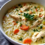 Creamy Chicken Pot Pie ORZO – All the Cozy, None of the Crust!