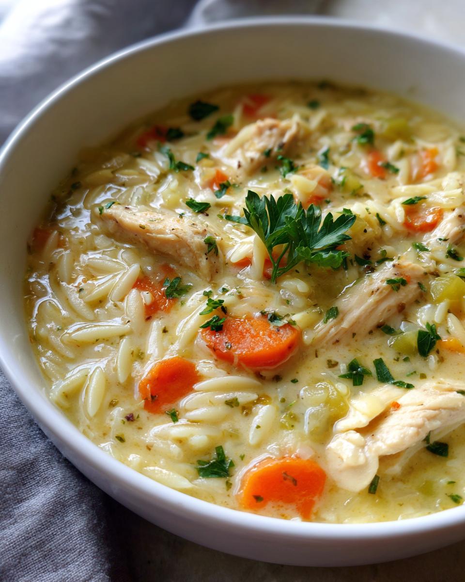 Creamy Chicken Pot Pie ORZO: 1 Cozy Meal