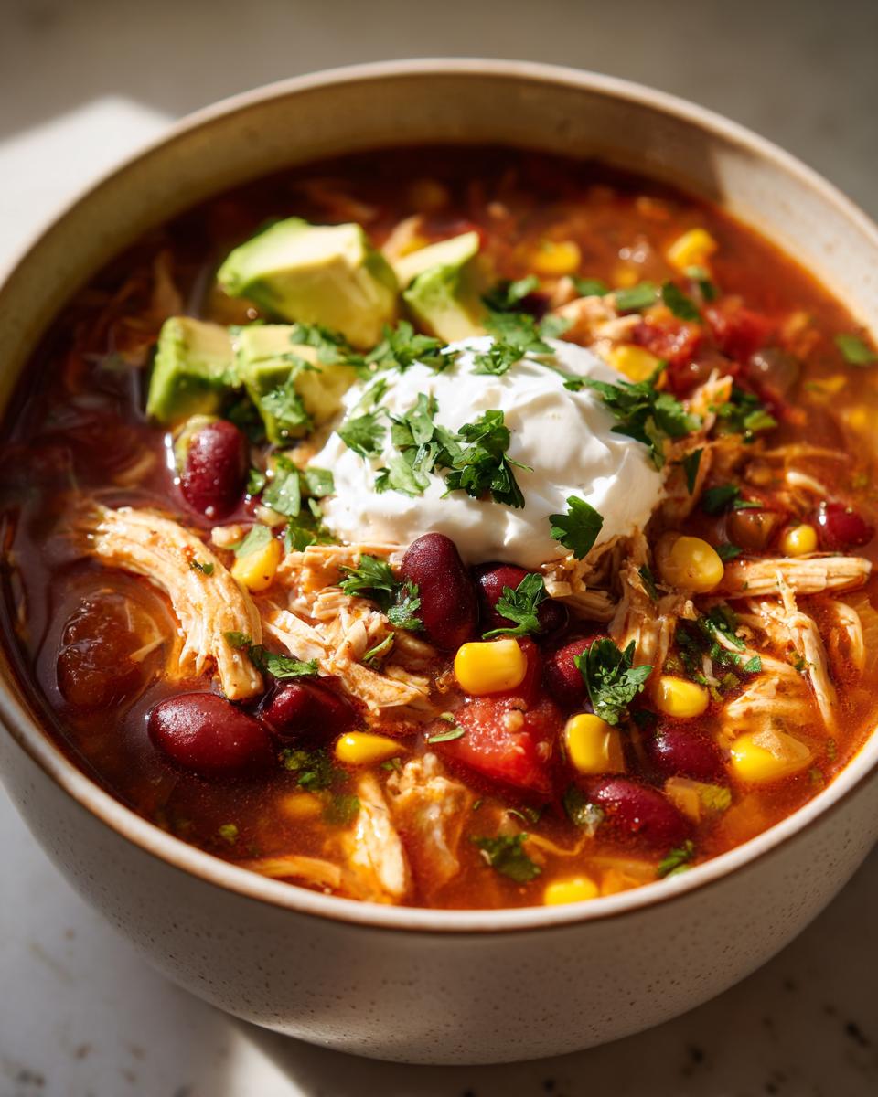 Amazing Easy Chicken Taco Soup Recipe 4 Easy Chicken Taco Soup Recipe - detail 1