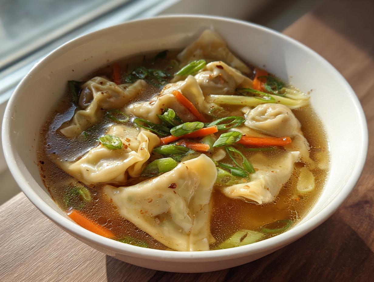 Easy Potsticker Soup: 1 Amazing Comfort Dish 5 Easy Potsticker Soup Recipe for Comfort Food Lovers - detail 2