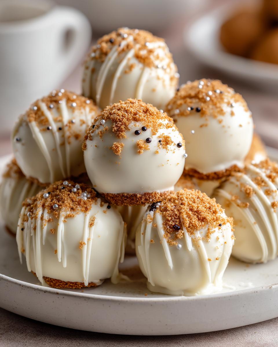 Gingerbread Truffles (No Bake) - detail 2