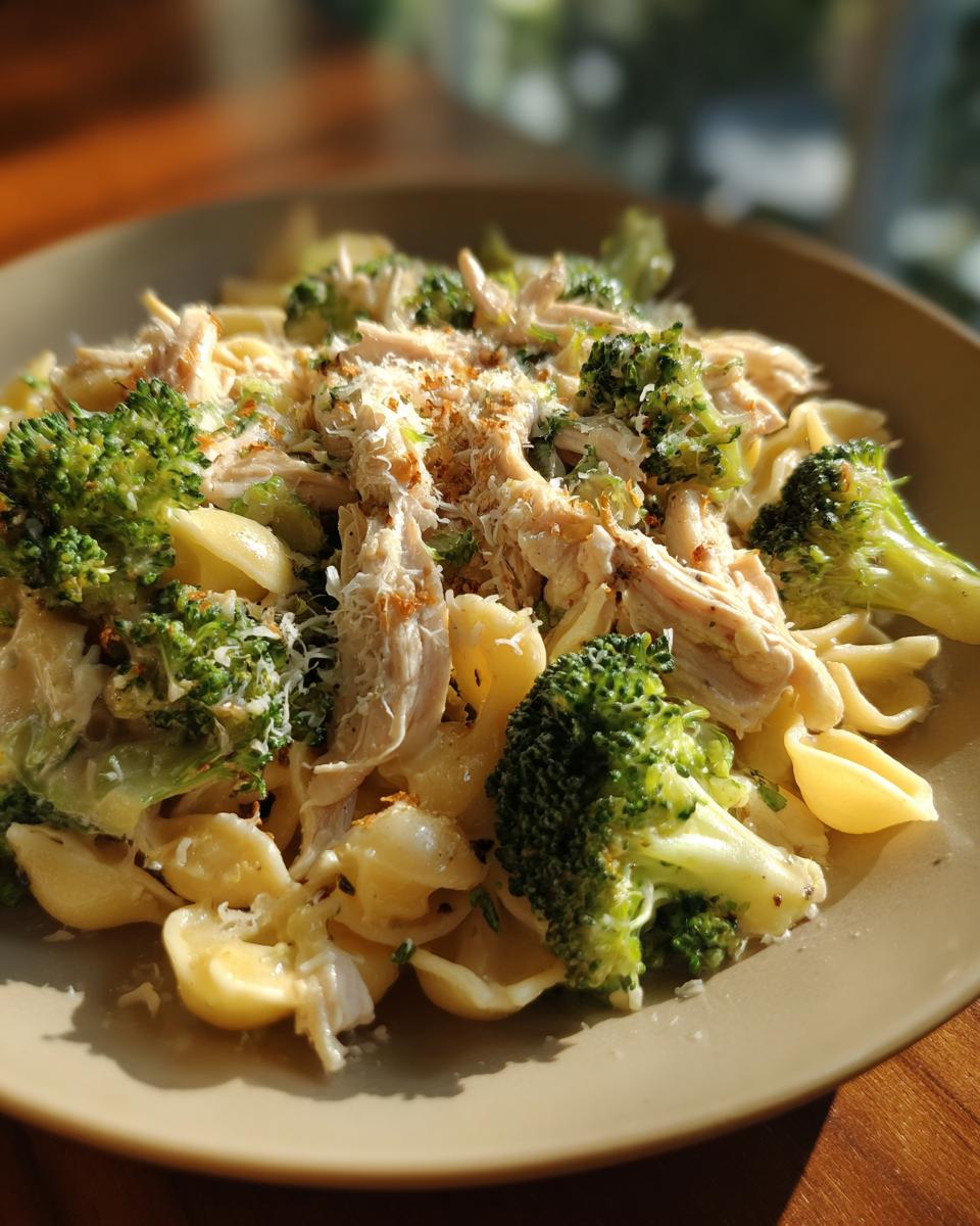 High Protein Rotisserie Chicken Pasta: 35 Min Delight 4 High Protein Rotisserie Chicken Broccoli Pasta (35-Minute Recipe) - detail 1